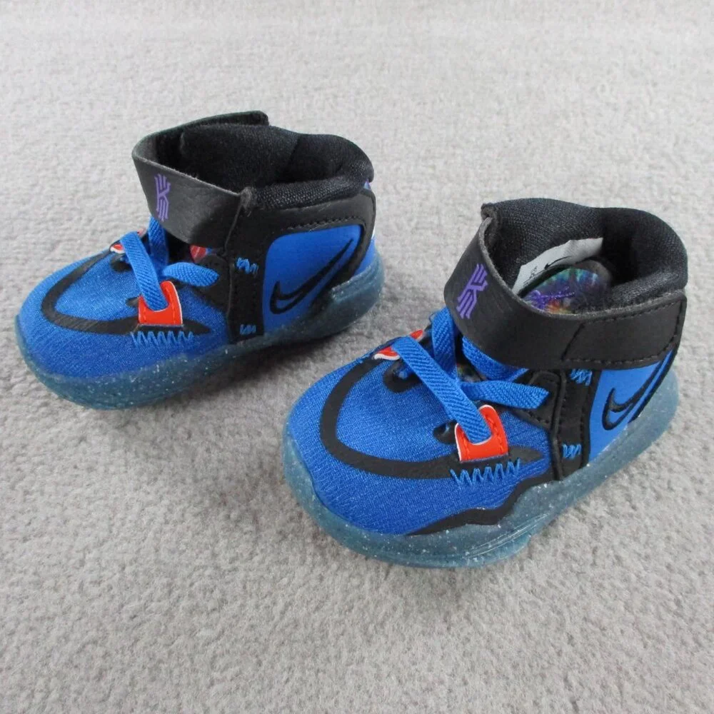 Nike Toddlers 2C Kyrie Infinity SE Photo Bl/Purple/Rush Org/Blk DM3896 410